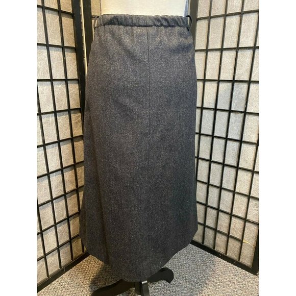 Vintage TICA Wool Mid Length Full Coverage Wool Skirt SIZE 14 - Picture 3 of 7